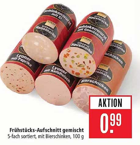 Frühstücks-Aufschnitt gemischt