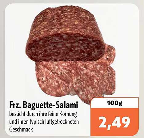 Frz. Baguette-Salami