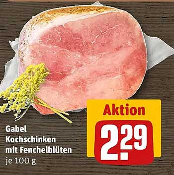 Gabel Kochschinken mit Fenchelblüten je 100 g