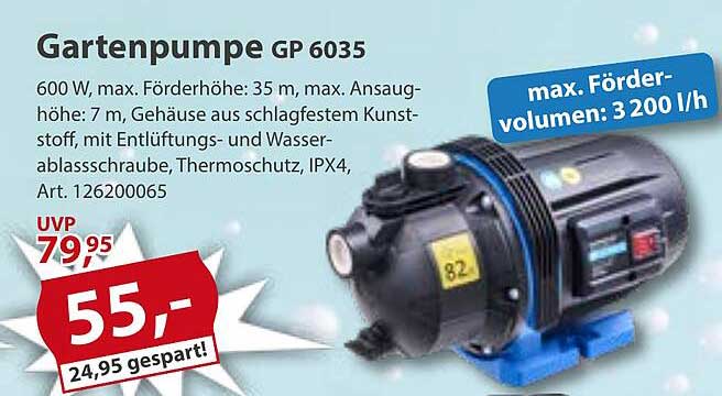 Gartenpumpe GP 6035