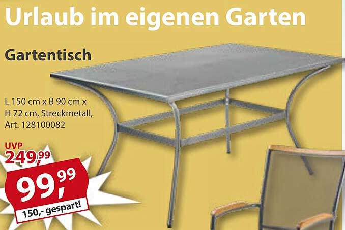 Gartentisch