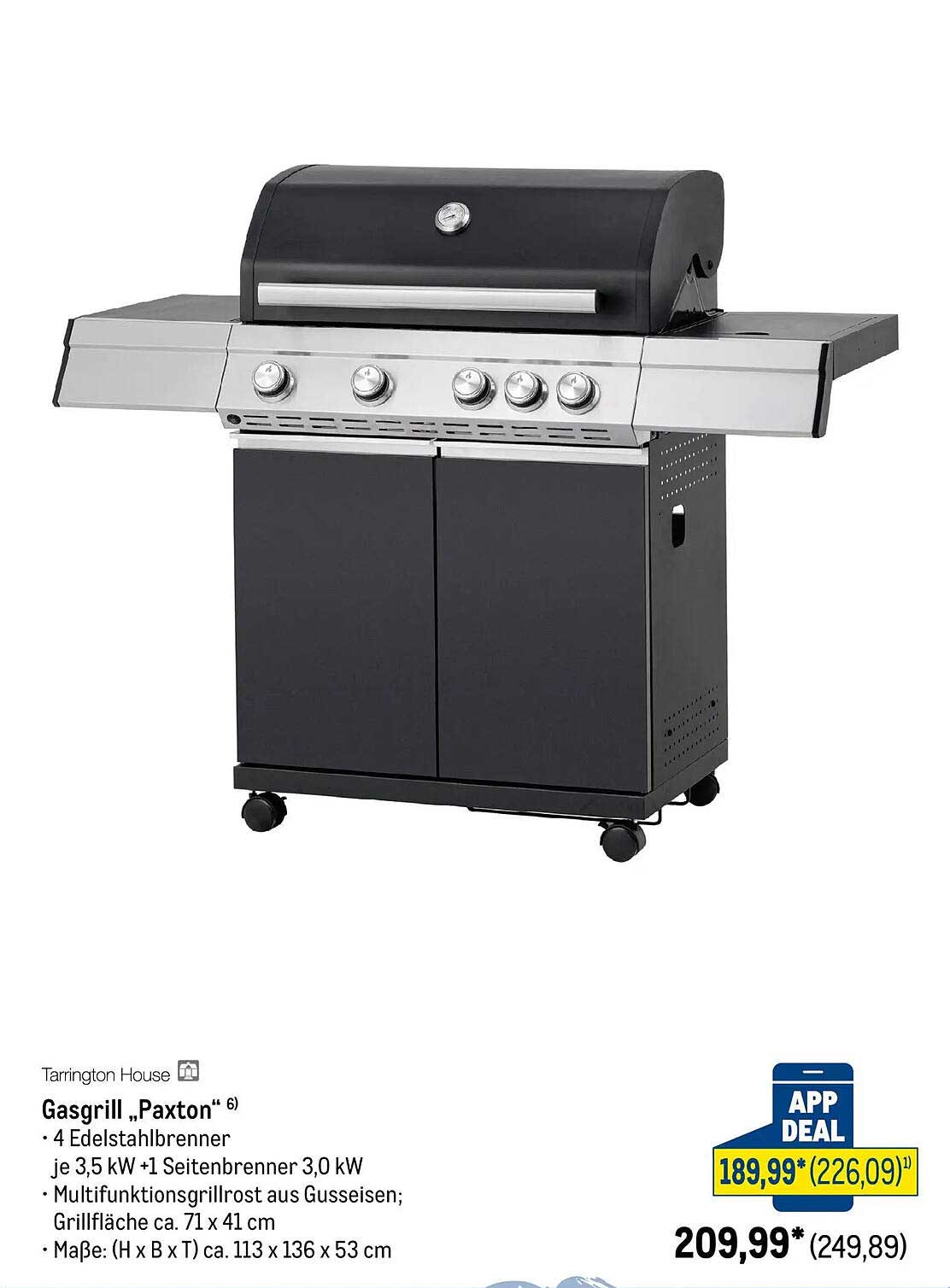 Gasgrill „Paxton“