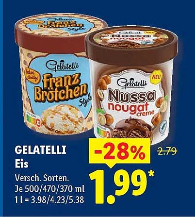 GELATELLI Eis
