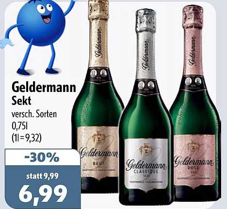 Geldermann Sekt versch. Sorten 0,75l