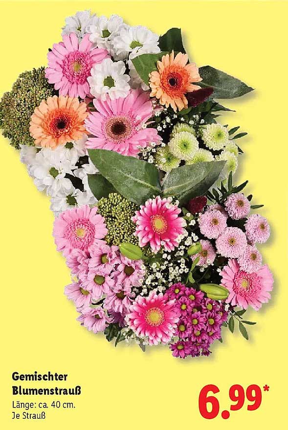Gemischter Blumenstrauß