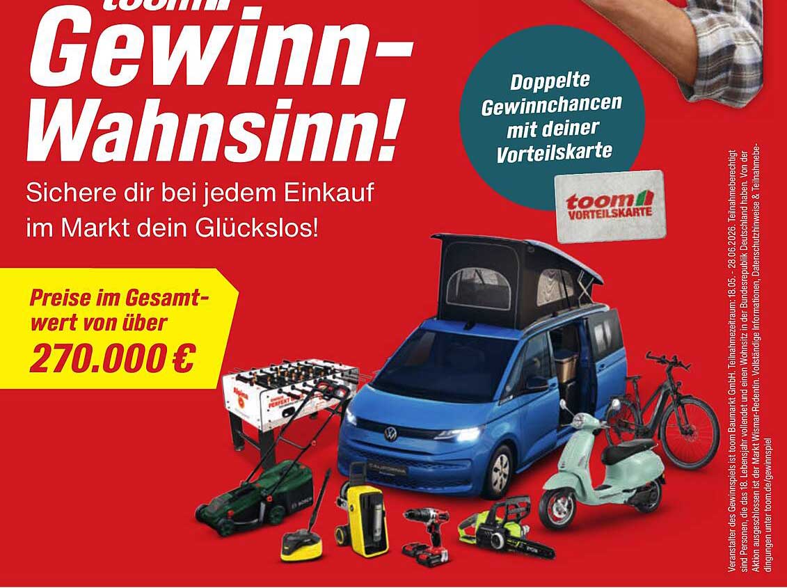 Gewinn-Wahnsinn!