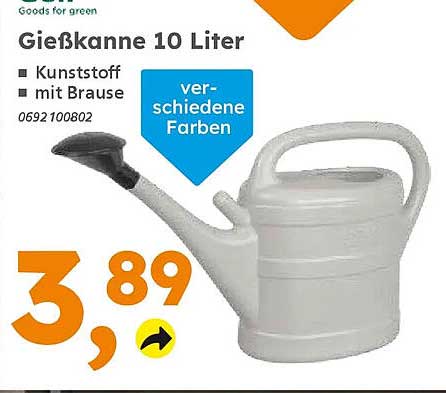 Gießkanne 10 Liter