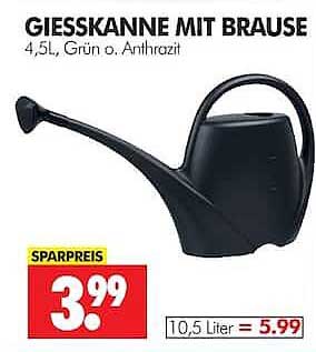 GIESSKANNE MIT BRAUSE
