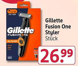 Gillette Fusion One Styler Stück