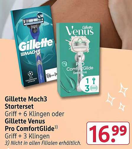 Gillette Mach3 Starterset