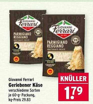 Giovanni Ferrari Geriebener Käse
