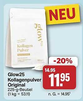 Glow25 Kollagenpulver Original