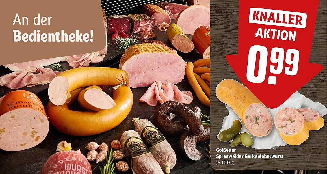 Goblener Spreewälder Gurkenleberwurst je 100 g