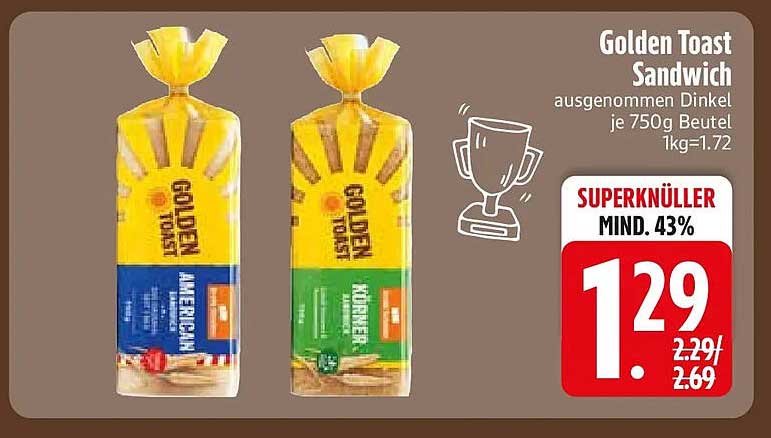 Golden Toast Sandwich