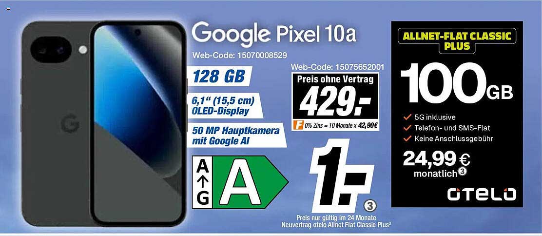 Google Pixel 10a