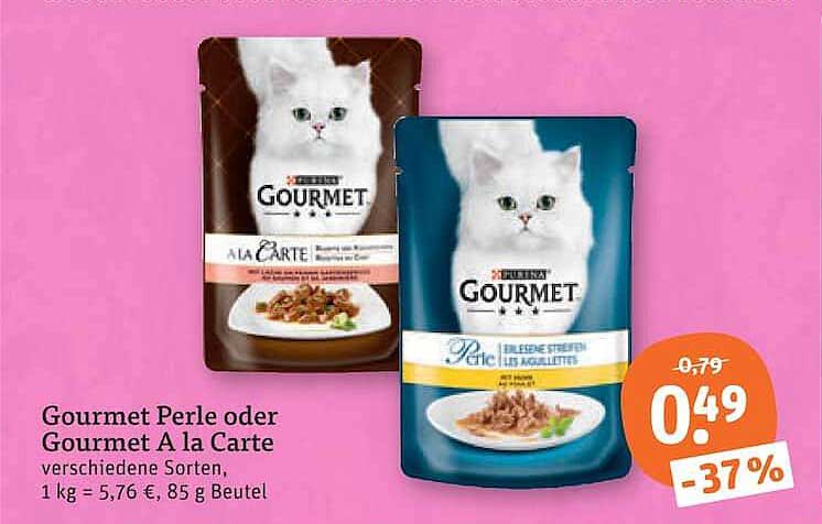 Gourmet Perle oder Gourmet A la Carte