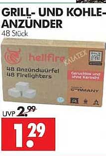 GRILL- UND KOHLE-ANZÜNDER