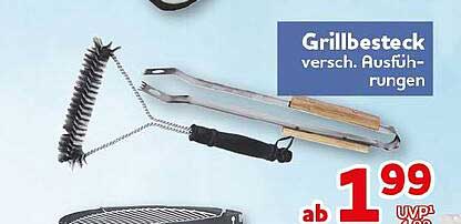 Grillbesteck versch. Ausführungen