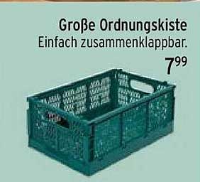 Große Ordnungskiste