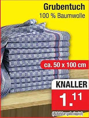 Grubentuch 100 % Baumwolle