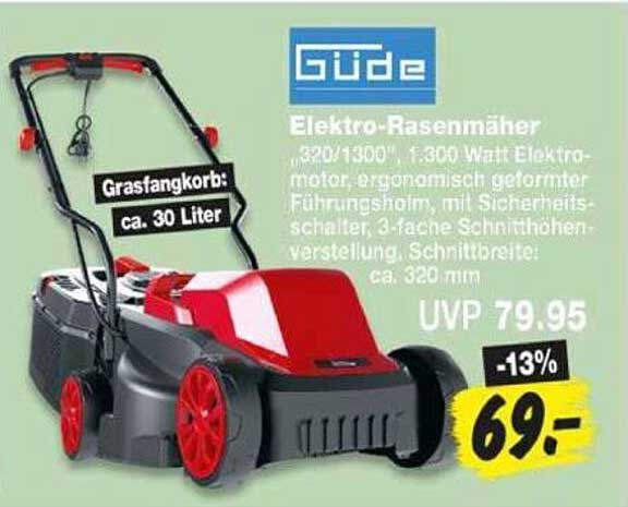 Güde Elektro-Rasenmäher