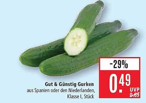 Gut & Günstig Gurken