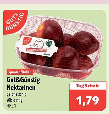 Gut&Günstig Nektarinen