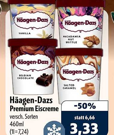 Häagen-Dazs Premium Eiscreme