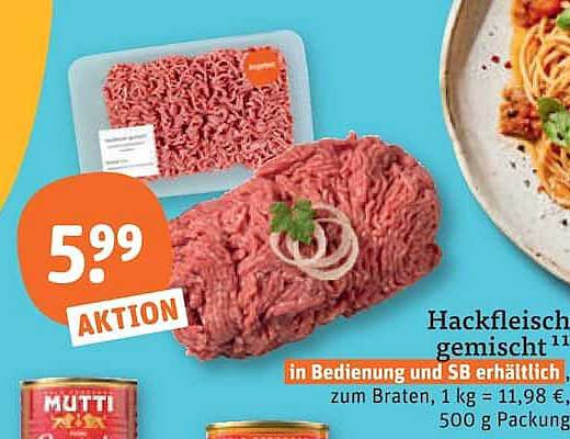 Hackfleisch gemischt
