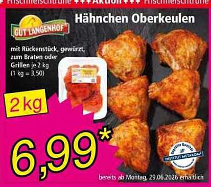 Hähnchen Oberkeulen