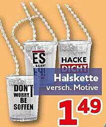 Halskette versch. Motive
