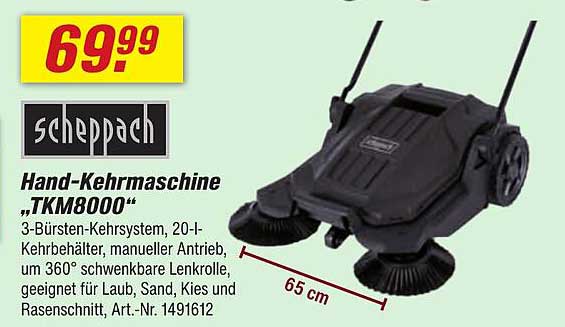Hand-Kehrmaschine „TKM8000“