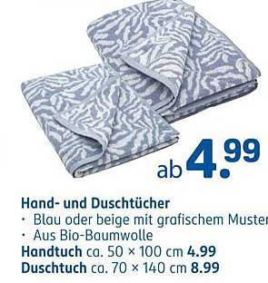 Hand- und Duschtücher