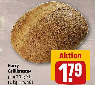 Harry Grillkruste² je 400-g-St. (1 kg = 4,48)