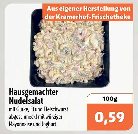Hausgemachter Nudelsalat