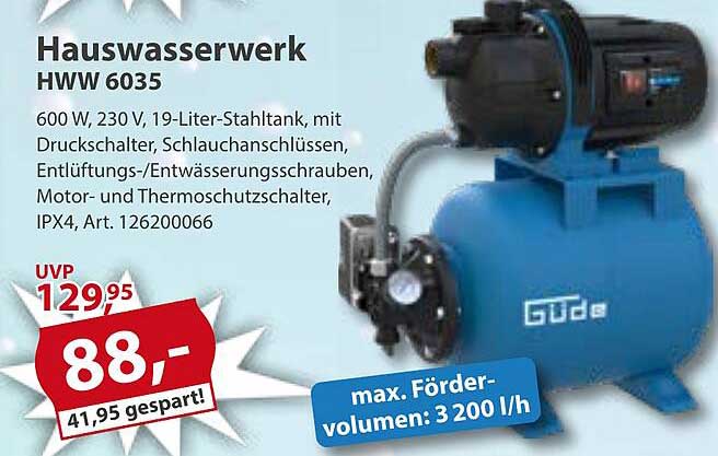 Hauswasserwerk HWW 6035