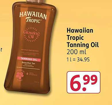 Hawaiian Tropic Tanning Oil 200 ml