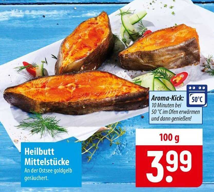 Heilbutt Mittelstücke