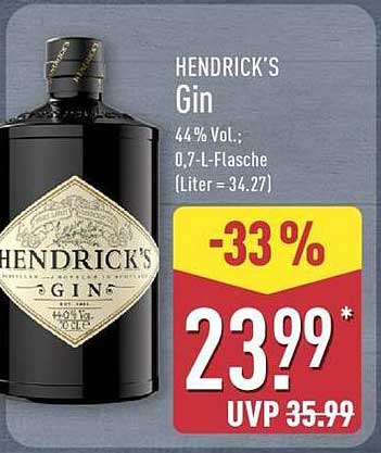 HENDRICK'S Gin