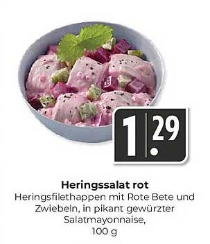 Heringssalat rot