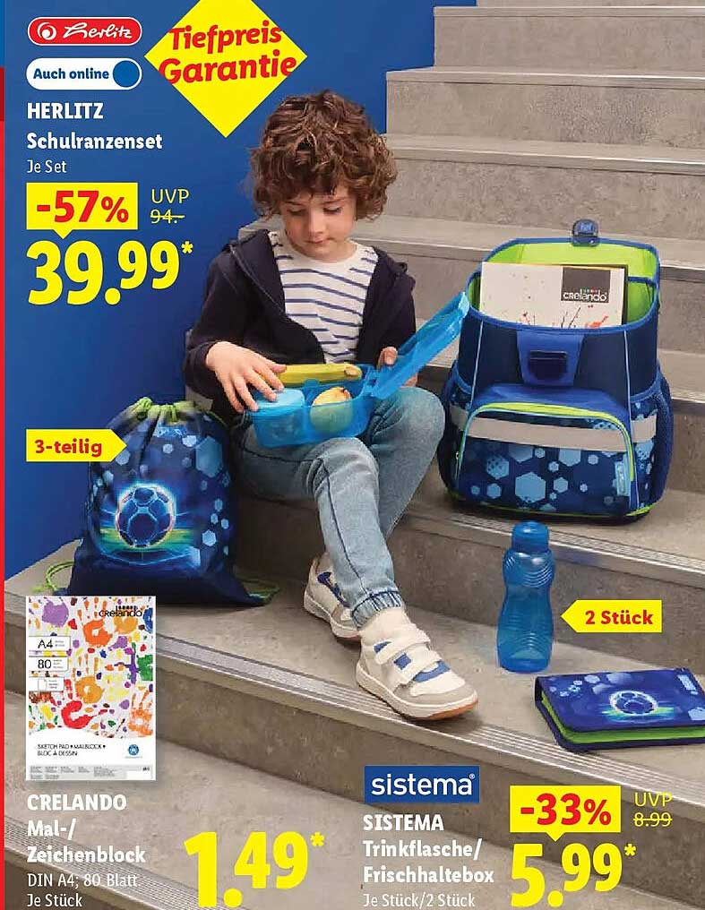 HERLITZ Schulranzenset