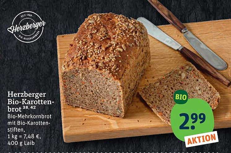 Herzberger Bio-Karottenbrot