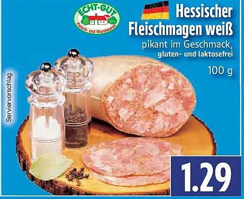 Hessischer Fleischmagen weiß