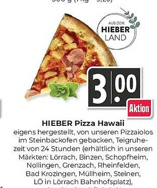 HIEBER Pizza Hawaii