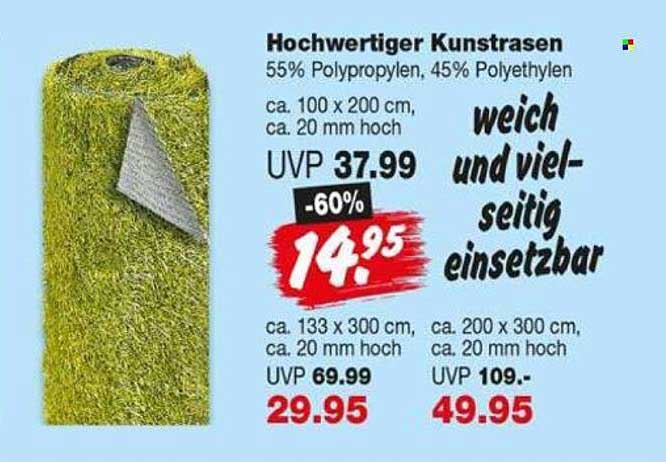 Hochwertiger Kunstrasen