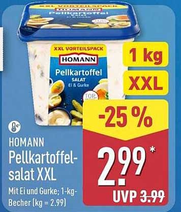 HOMANN Pellkartoffel-salat XXL