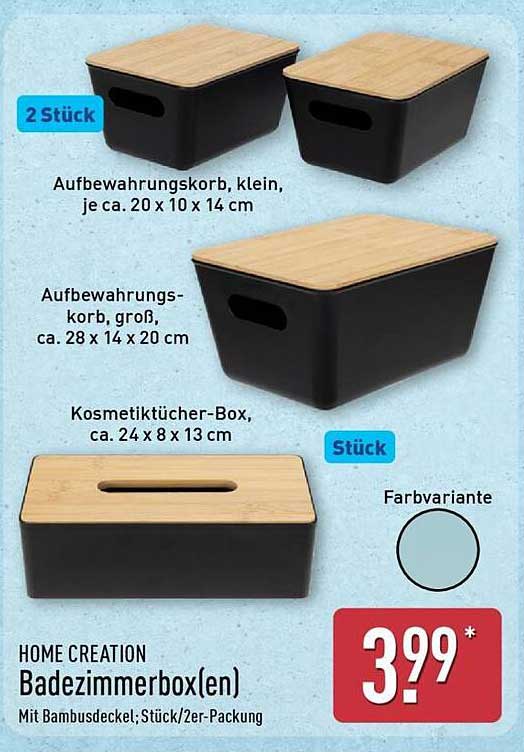 HOME CREATION Badezimmerbox(en)