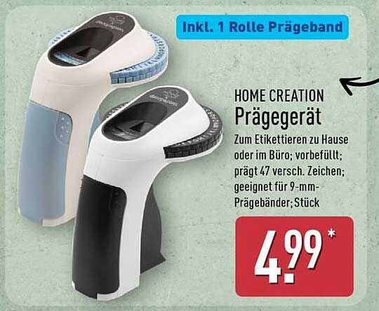 HOME CREATION Prägegerät
