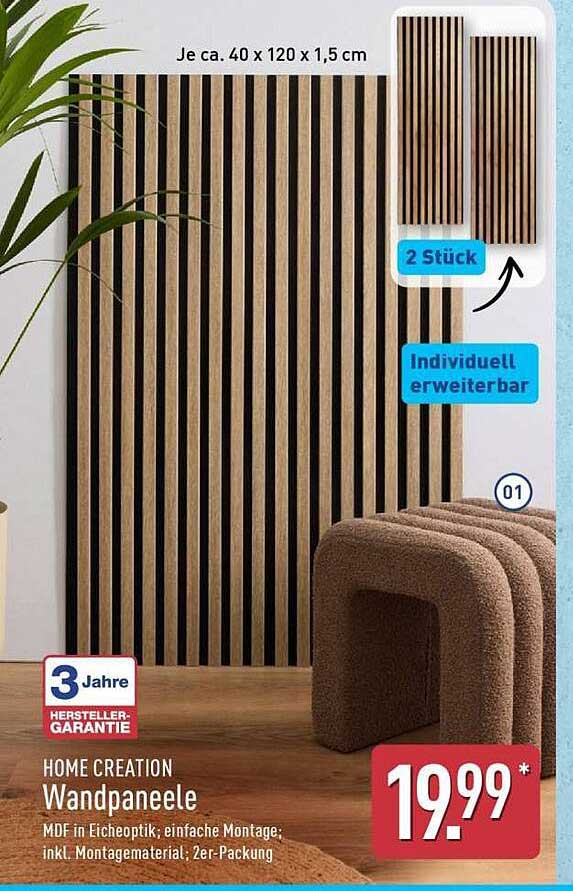 HOME CREATION Wandpaneele