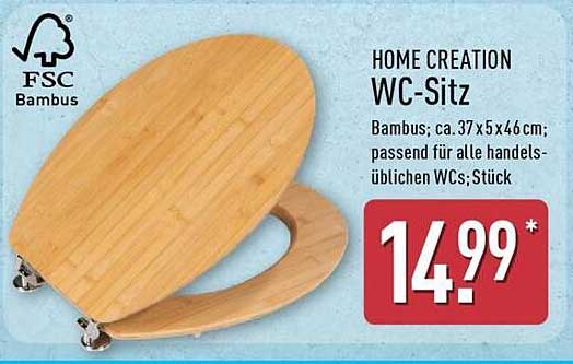 HOME CREATION WC-Sitz